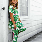 Bamboo Two Piece Set in Palm Paradise
