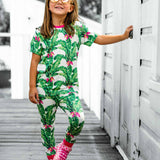 Bamboo Two Piece Set in Palm Paradise