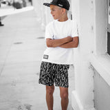 ACTV Mesh Gym Shorts in Fuego