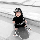 Short Sleeve Hoodie in Harley