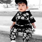 Short Sleeve Hoodie in Born To Be Wild