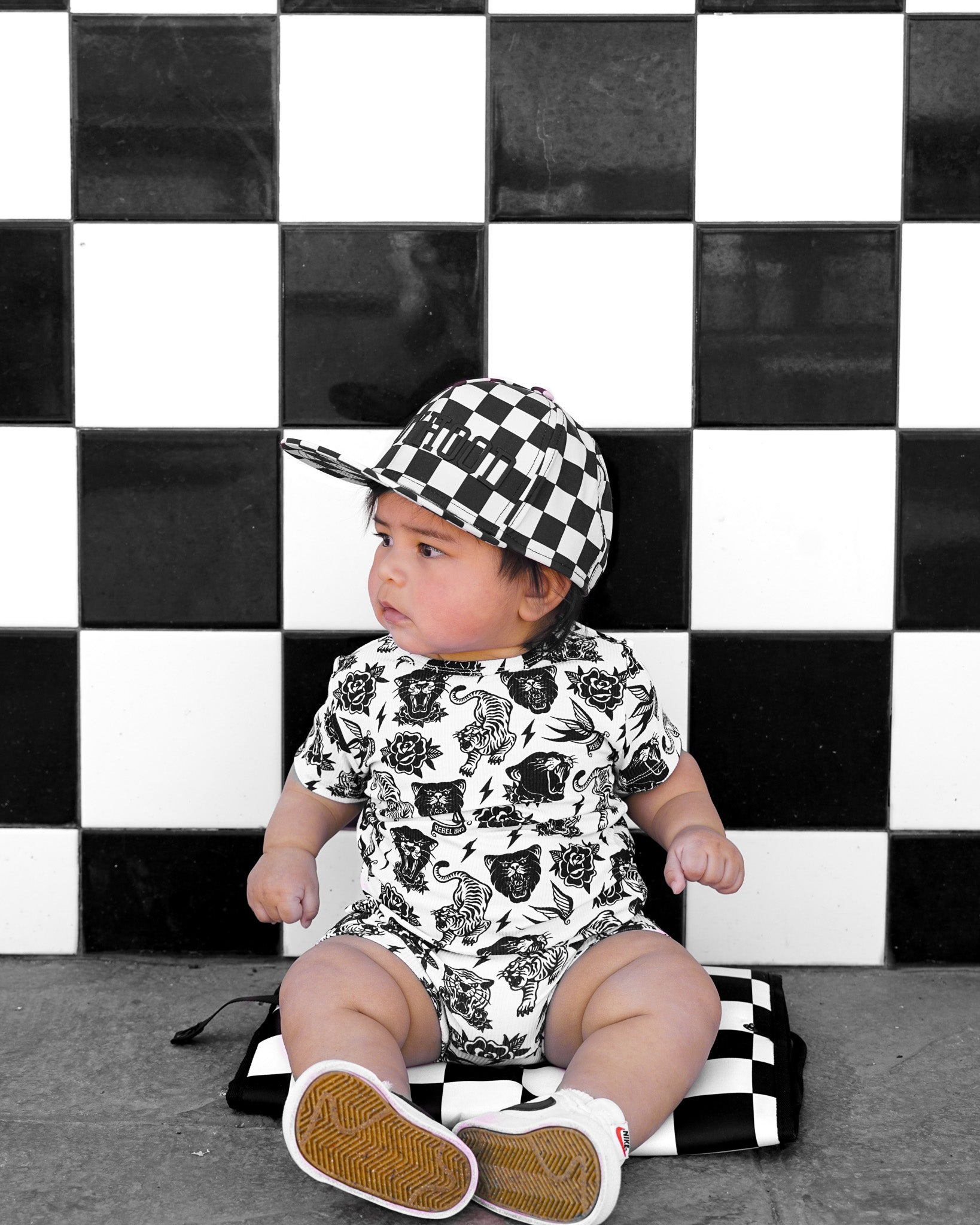 Bummie Two Piece Set in Born to be Wild - Rebel Bro