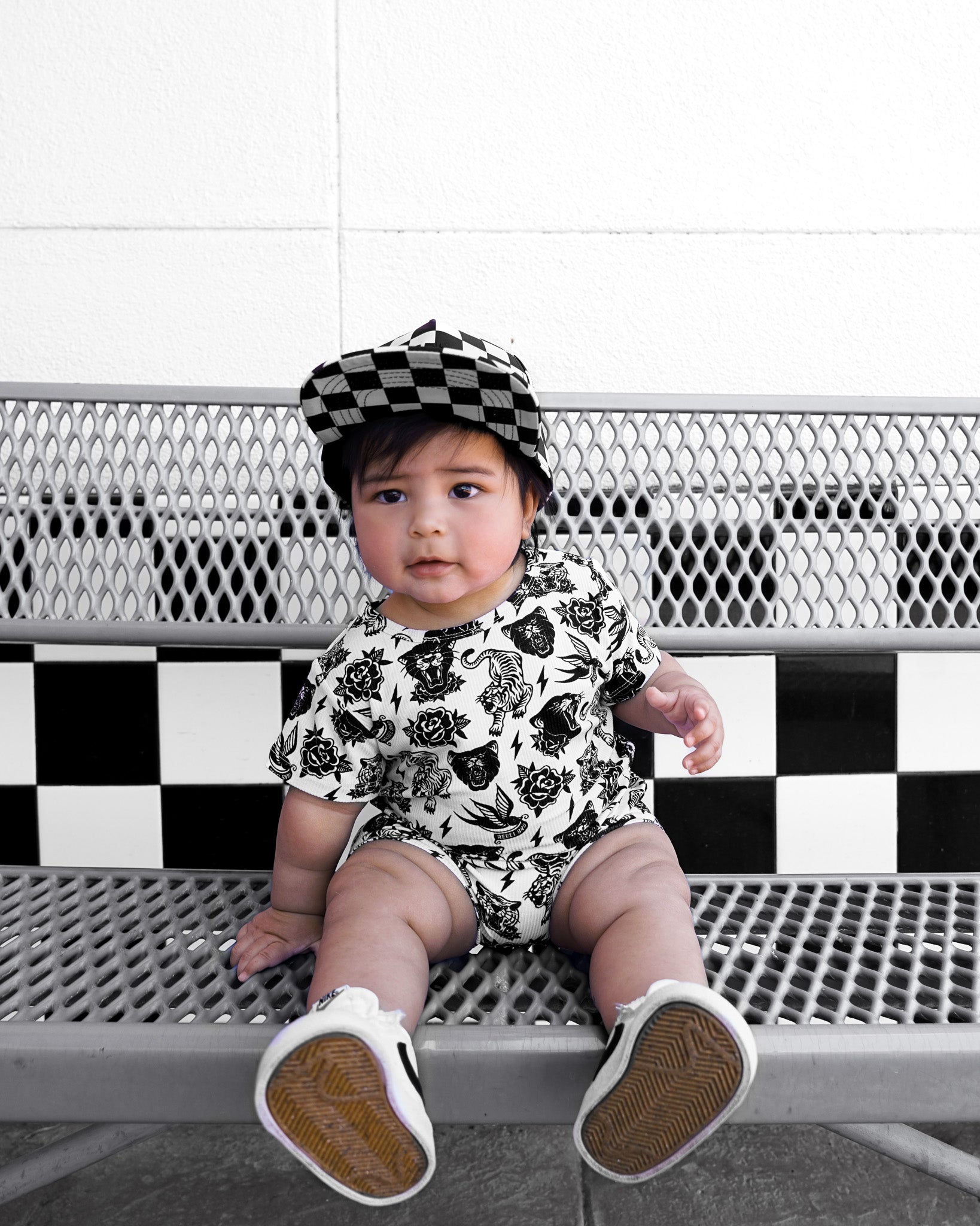 Bummie Two Piece Set in Born to be Wild - Rebel Bro