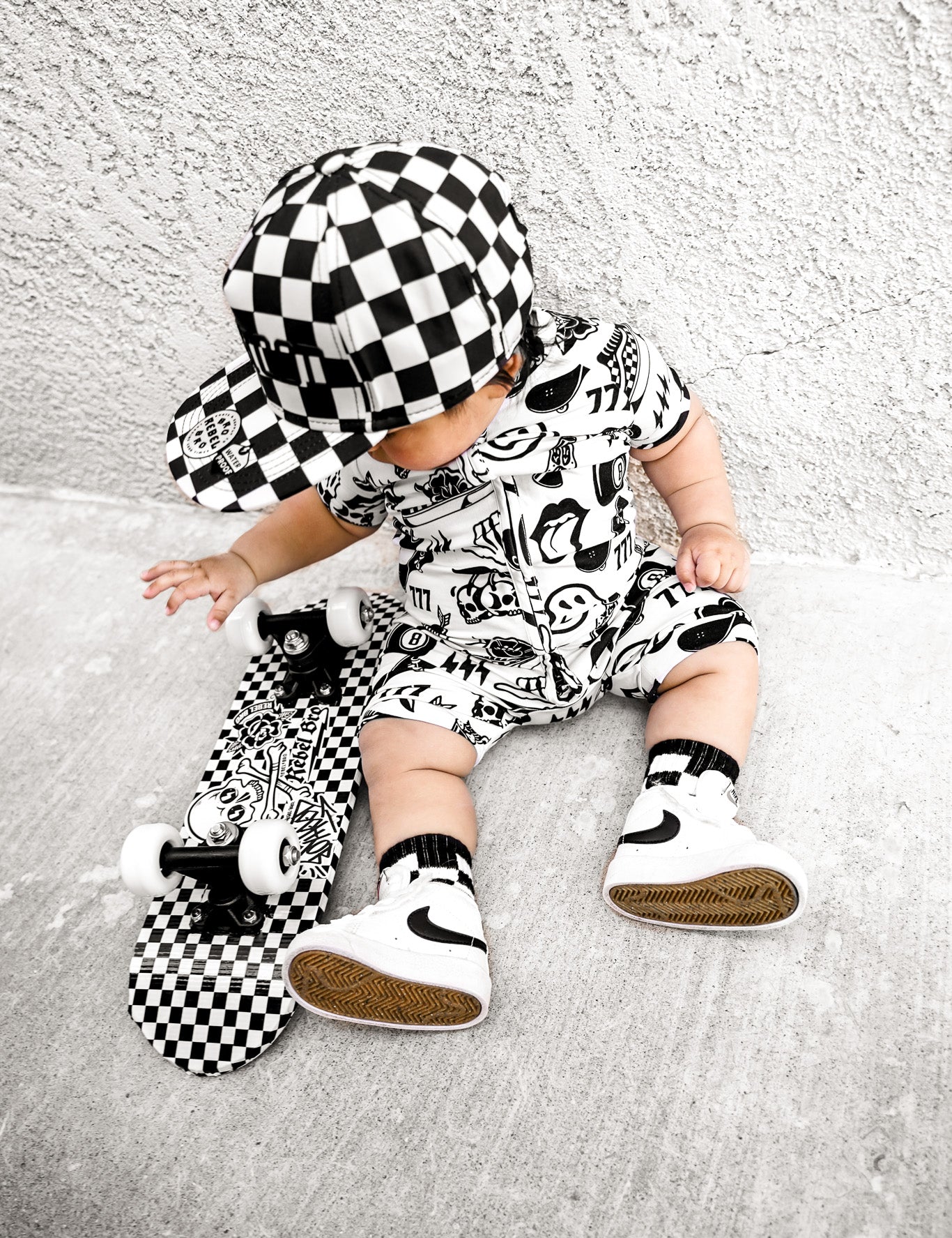 Bamboo Zippy Shortie in Warped Tour - Rebel Bro