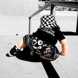 Bamboo Biker Shorts in Warped Tour [Midnight Edition]