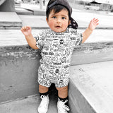 Bummie Two Piece Set in Urban Drip