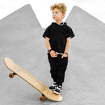 The Basic Rebel Jogger in Black - Rebel Bro