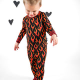 Bamboo Two Piece Set in Caliente