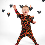 Bamboo Two Piece Set in Caliente