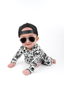 Image of Bamboo Zippy Sleeper in Live Fast