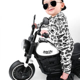 Bamboo Zippy Sleeper in Live Fast - Rebel Bro