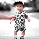 Bummie Two Piece Set in Born to be Wild - Rebel Bro