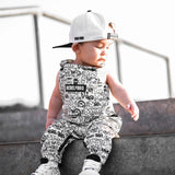 Overalls in Urban Drip
