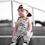 Overalls in Urban Drip