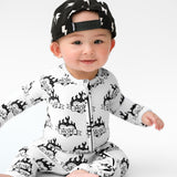 Bamboo Zippy Sleeper in Mad Love For My Mama