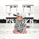 UPF50+ Swim Romper in Sink or Swim