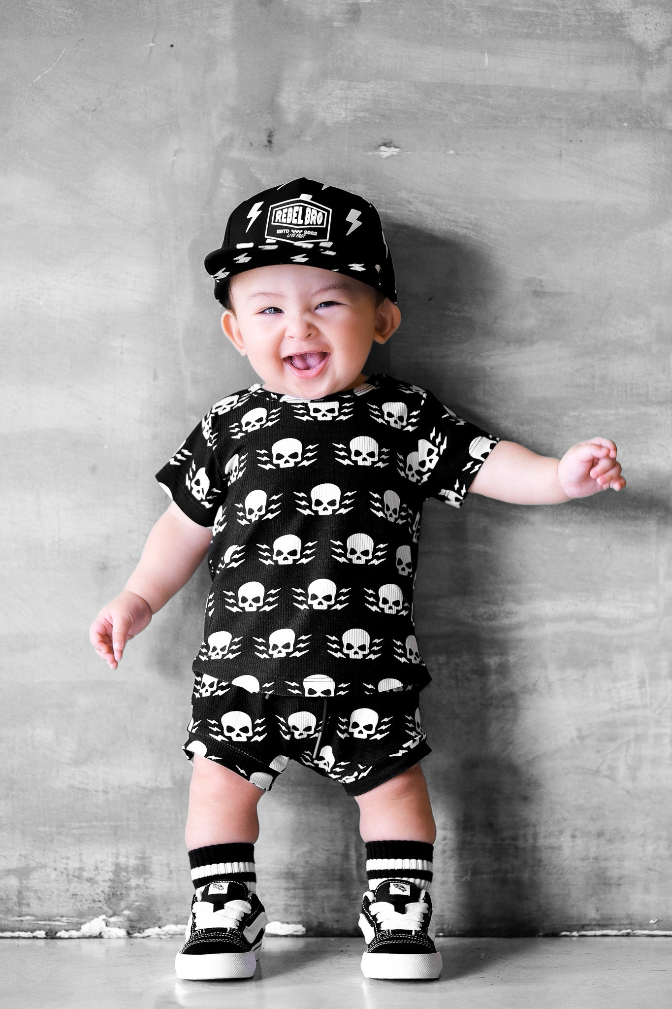 Bummie Two Piece Set in Thunderstruck