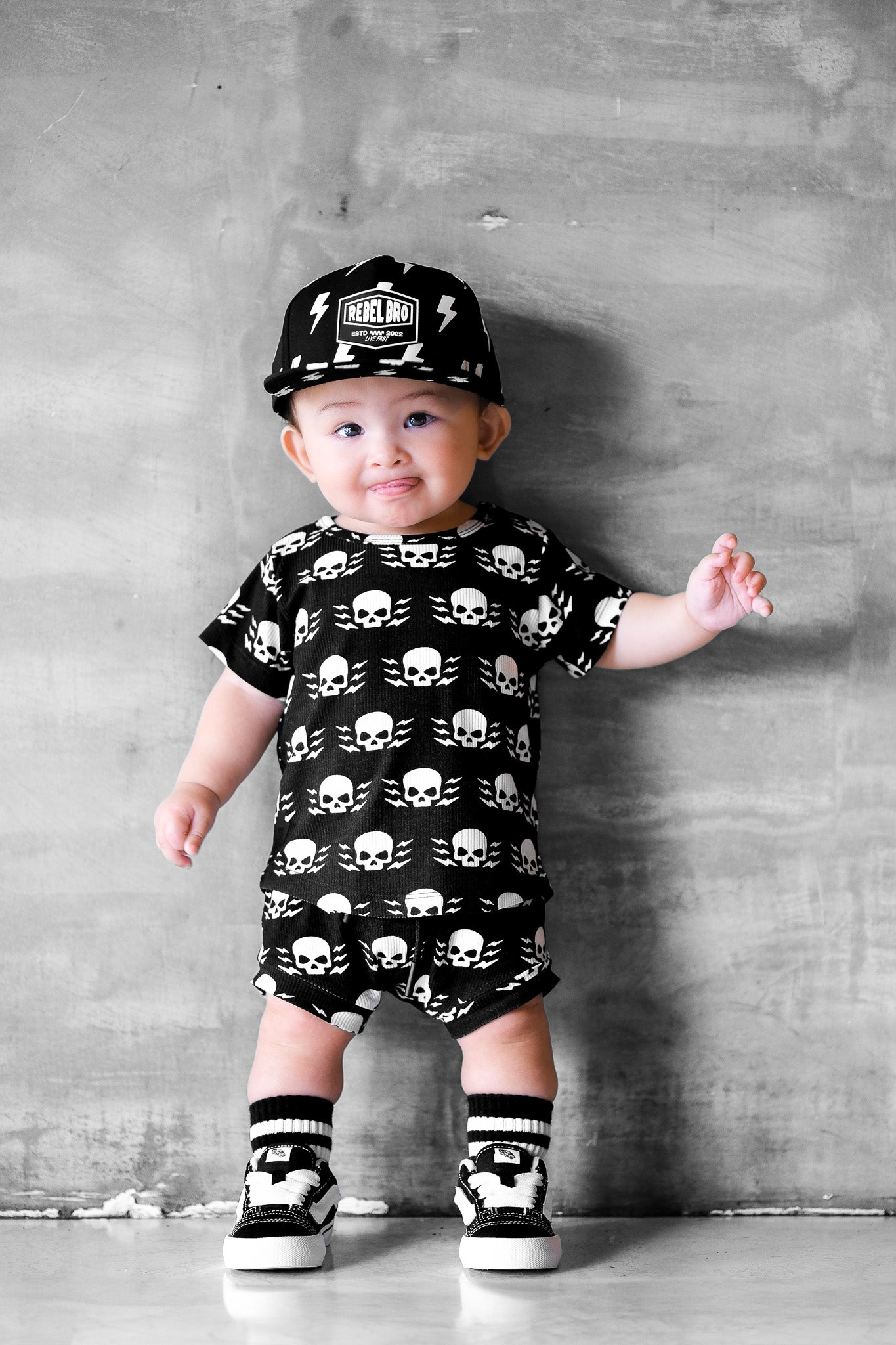 Bummie Two Piece Set in Thunderstruck