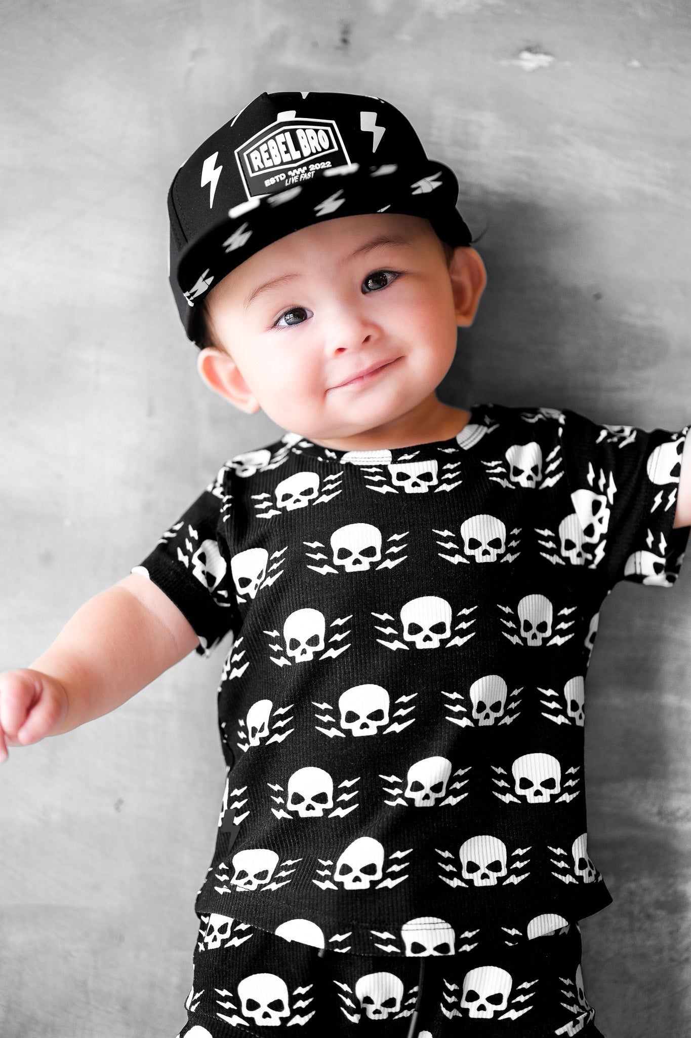 Bummie Two Piece Set in Thunderstruck