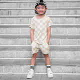 Biker Two Piece Set in Callen