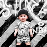 Bummie Two Piece Set in Urban Drip