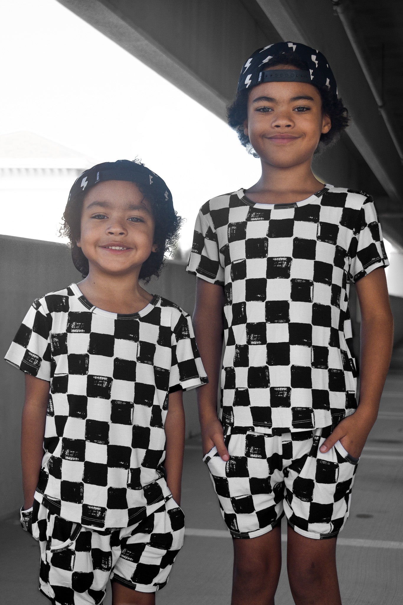 Biker Two Piece Set in Vintage Venice - Rebel Bro