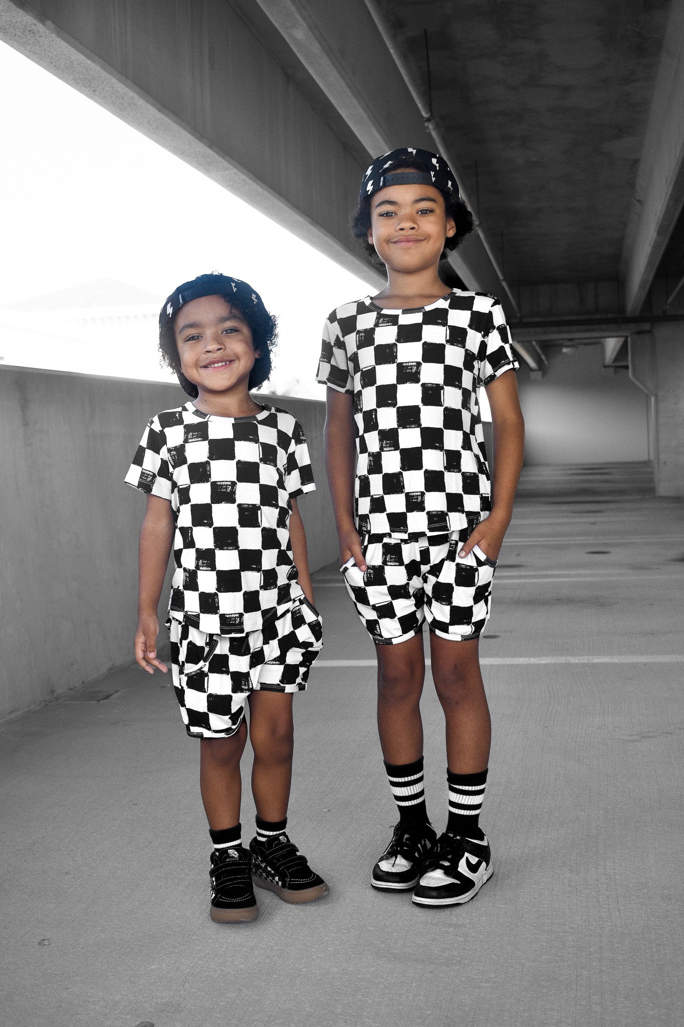 Biker Two Piece Set in Vintage Venice - Rebel Bro