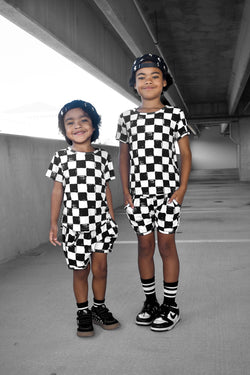 Image of Biker Two Piece Set in Vintage Venice - Rebel Bro
