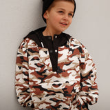 Pullover Windbreaker in Ranger