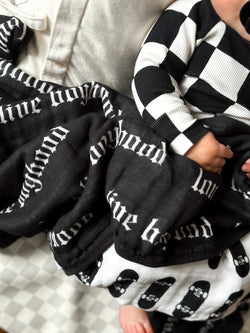 Image of Long Live Boyhood x Later Skater Organic Muslin Quilt