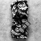 Bamboo Stretch Swaddle in Bad Boy [Midnight Edition]