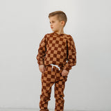 Waffle Set in Spiced Cider + Mocha