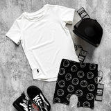 Bamboo Biker Shorts in Cobain
