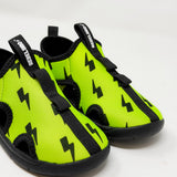 Deluxe Water Shoe in Neon Electric Lime x Jagger