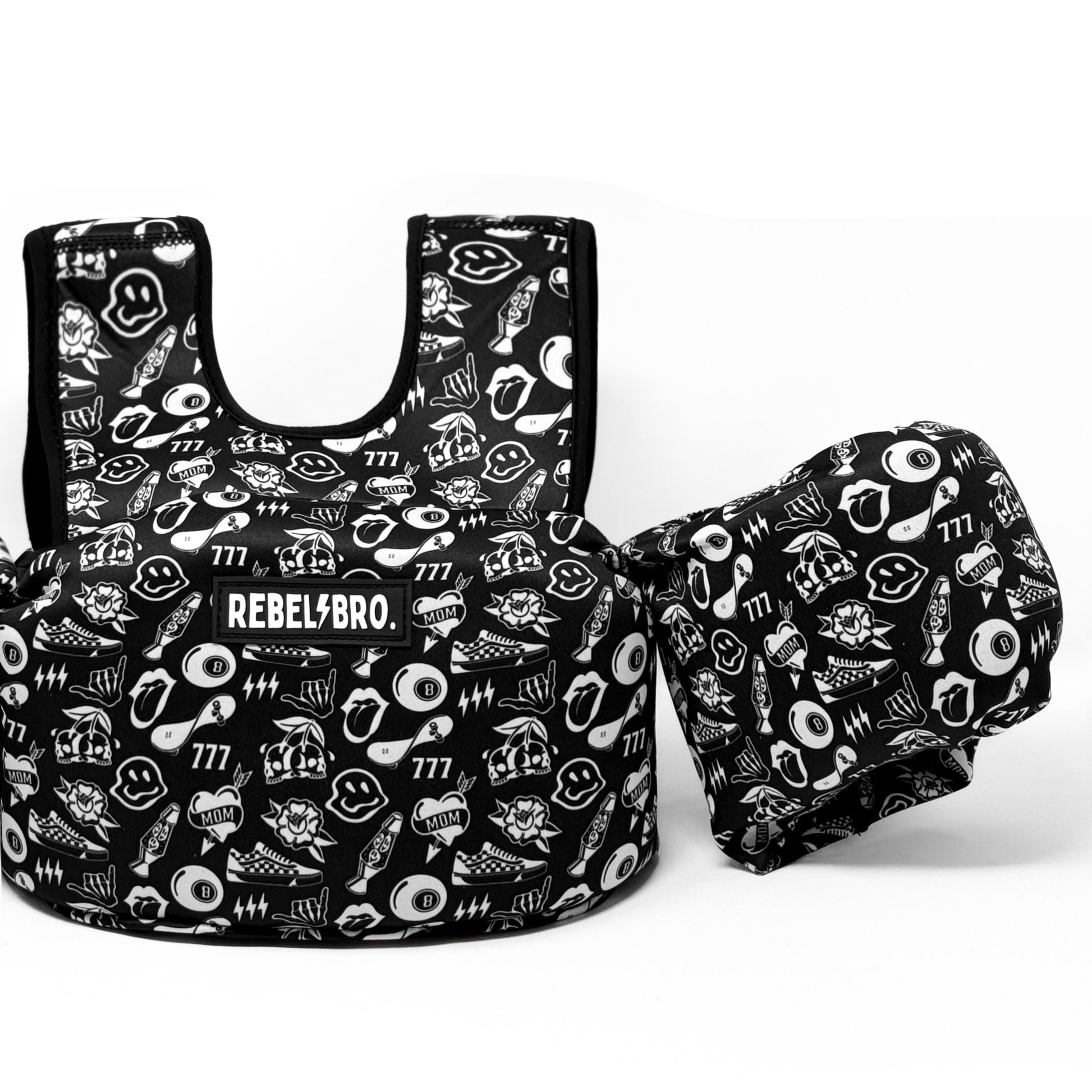 Neoprene Kids Arm Float in Warped Tour [Midnight Edition]