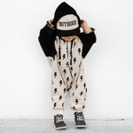 Hooded Rebel Romper in Bowie (FINAL SALE) - Rebel Bro
