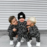 Organic Ribbed Set in Fuego