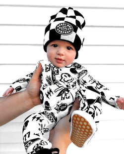 Image of Bamboo Zippy Sleeper in Warped Tour