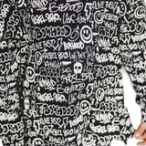 Organic Ribbed Set in Urban Drip [Midnight Edition]