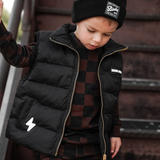 Puffer Vest in Black