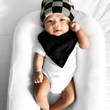 Bamboo Bandana Bib in Black
