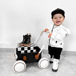 RB x LB The Core-Classic Midi Boot in Black / White - Rebel Bro