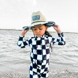 UPF50+ Swim Romper in Vintage Venice