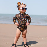 UPF50+ Girls One Piece Swimsuit in Morocco