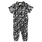 Pit Crew Romper in Warped Tour [Midnight Edition] - Rebel Bro