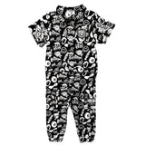 Pit Crew Romper in Warped Tour [Midnight Edition] - Rebel Bro