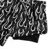 ACTV Mesh Gym Shorts in Fuego