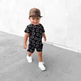 Biker Two Piece Set in Cobain