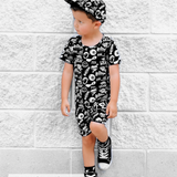 Biker Two Piece Set in Warped Tour [Midnight Edition]