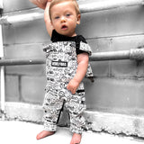 Overalls in Urban Drip